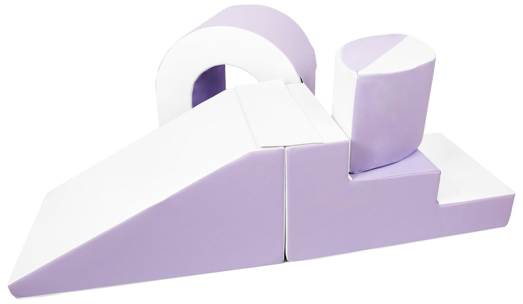 Bridge slide set Purple & White