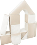 Castle Block Set - Beige/White