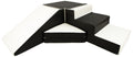 Soft Play Slide Set Black/White