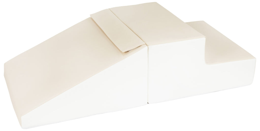 Mini Slide - White and Beige