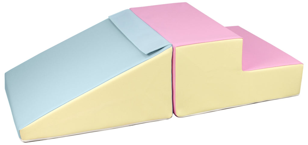 Mini Slide - Pink, Blue and Yellow (Pastel)