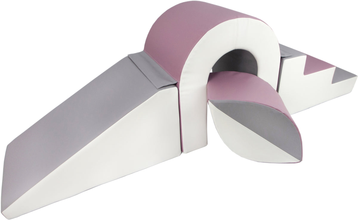 Bridge slide set Purple, White & Grey