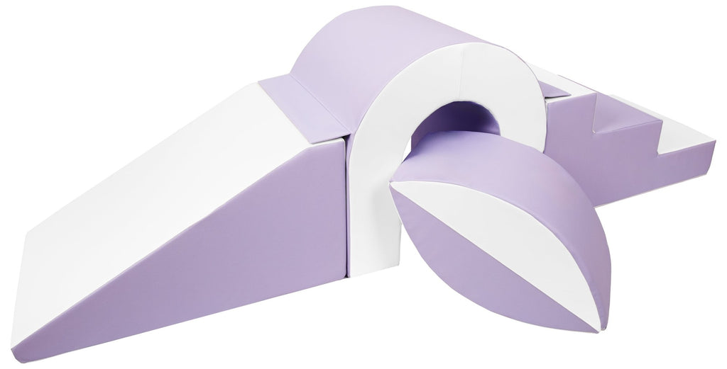 Bridge slide set Purple & White
